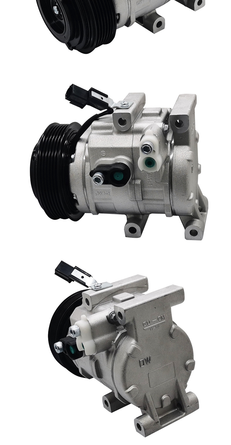 适用于现代起亚 汽车制冷压缩机配件制冷变频压缩机冷气泵批发