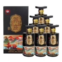 怀庄酱蕴 53度酱香型白酒批发纯粮酿造口粮酒整箱500ML*6瓶