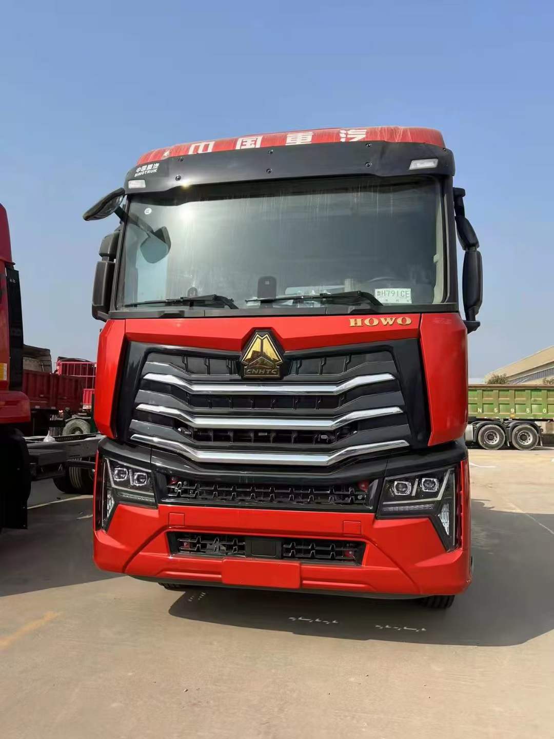 豪沃max牵引车国六480马力潍柴轻量化牵引车-阿里巴巴