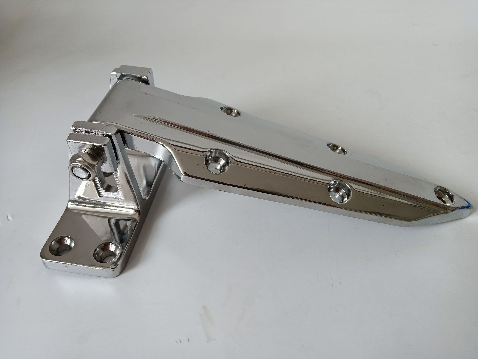 bx-1460冷库门铰链 保鲜冷冻速冻抛光镀亮铬冷库凸门 冷库门合页