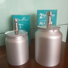 原装精品油漆喷壶W71/77下罐600CC 1000CC毫升大容量精品油漆喷枪