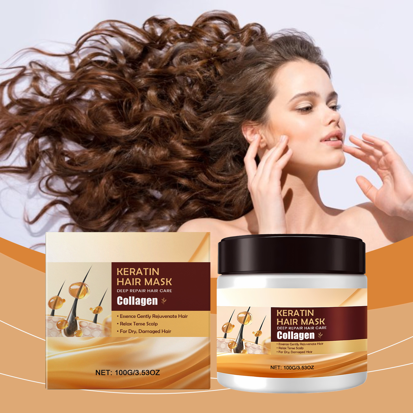 Collagen Hair Mask Anti Prevent Frizz Repairing Damaged Reduce Breakage Eliminating Split Ends Nourish Scalp Smoothing Hair Mask 8 O1CN01UwL9ta1YlqrKYQp8H !!2214961763100 0 cib