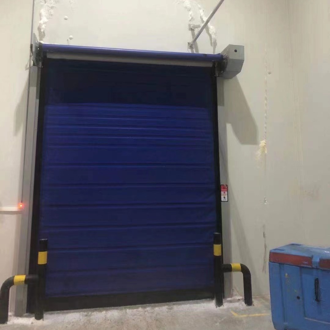 拉链式快速门,拉链式冷库门.