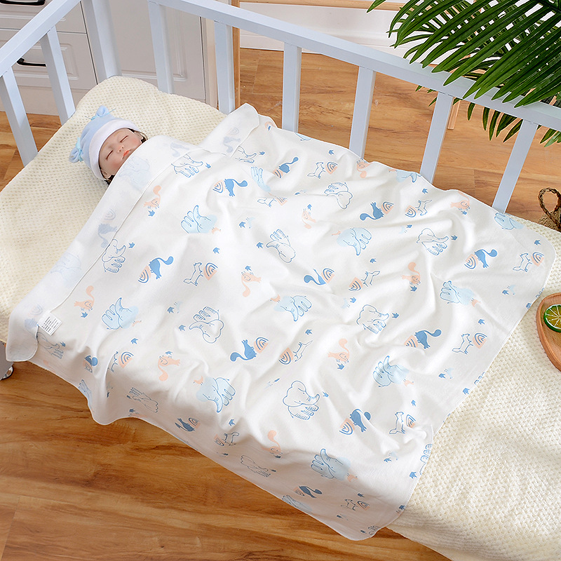 Newborn Baby Package Spring and Summer Thin Cotton Delivery Room Gro-Bag Quilt Newborn Baby Swaddling Wrap Baby's Blanket