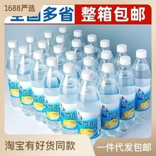 盐汽水600整箱24大瓶柠檬味夏季防暑降碳酸饮料速卖通独立站厂家