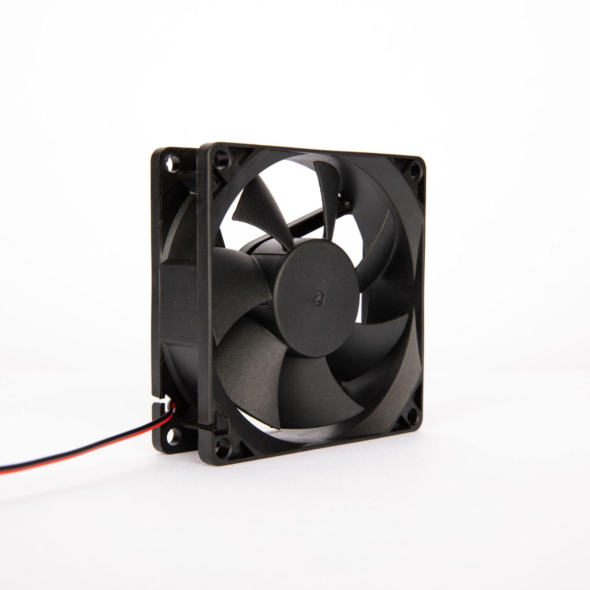 8025 Black Fan Mute Max Airflow Rate 8cm Power Radiator CPU Fan