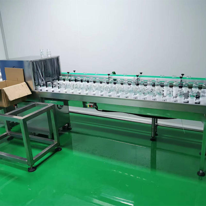 供应绞笼式洗瓶机10ml西林瓶小型定量灌装机厂家现货西林瓶灌装机