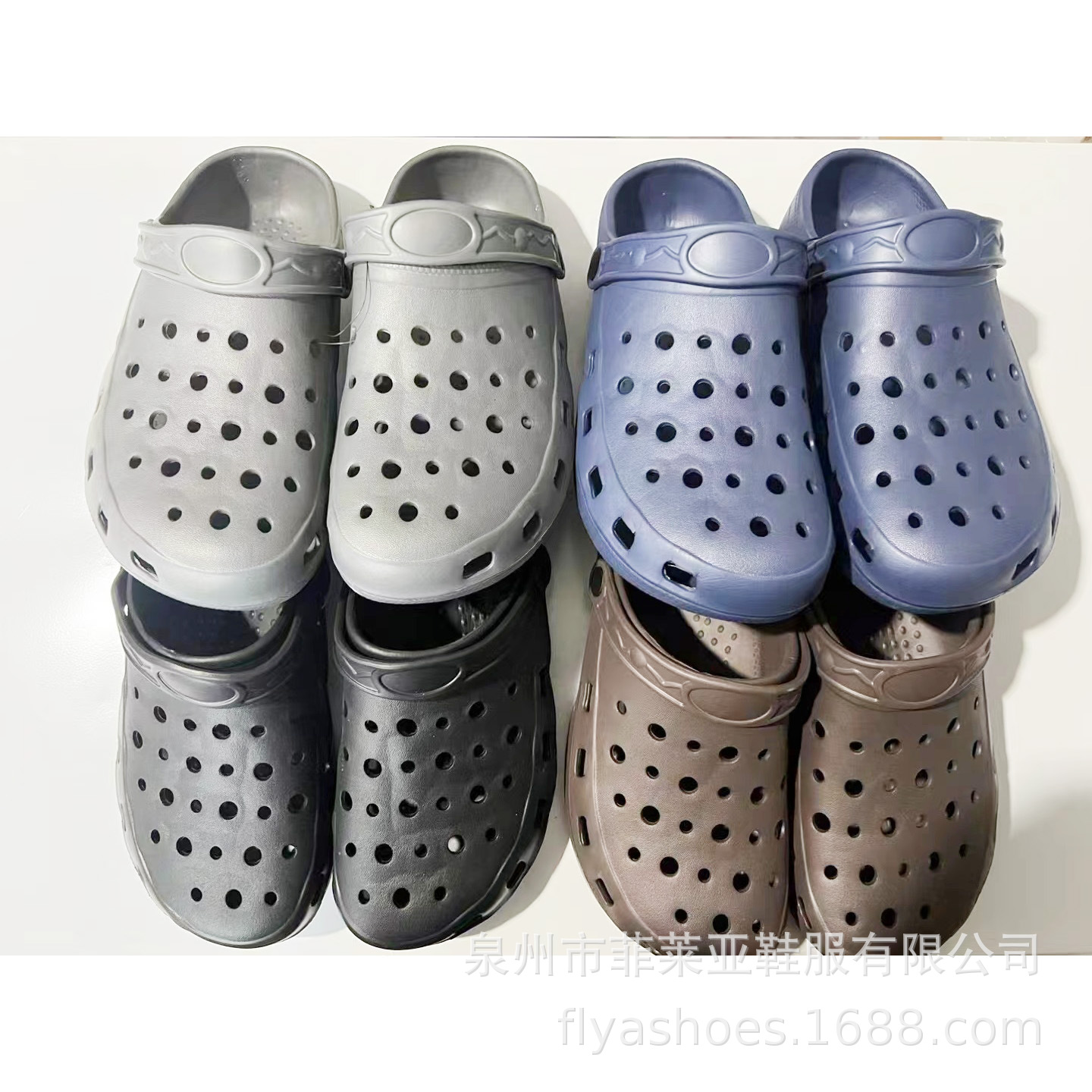 外贸批发凉鞋男士沙滩花园鞋休闲外穿家居拖鞋garden shoes stock