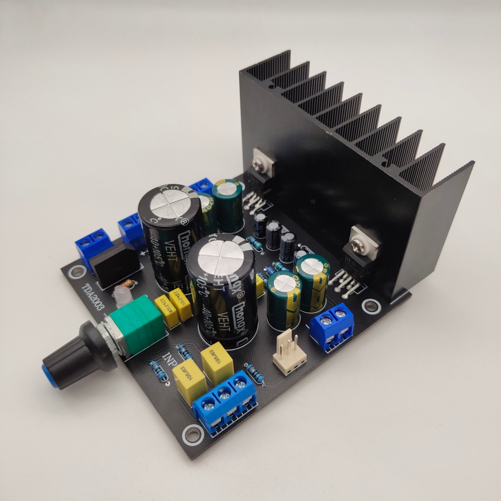 盛新隆功放板 新版tda2003功放 带开关 中小功率 2.0双声道立体声