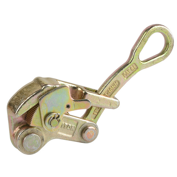 日式卡线器夹线器 手动紧线器钢绞线卡头多功能夹线器批发