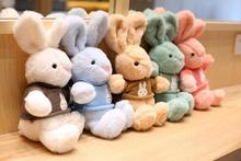 可爱小兔子公仔兔玩偶小兔兔毛绒玩具安抚兔布娃娃送女友生日礼物