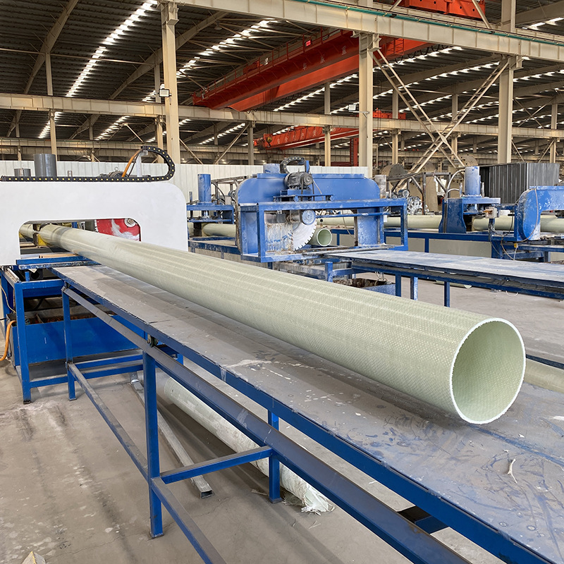 批发bwfrp纤维缠绕拉挤管dn110 dn160玻璃钢纤维缠绕管电力保护