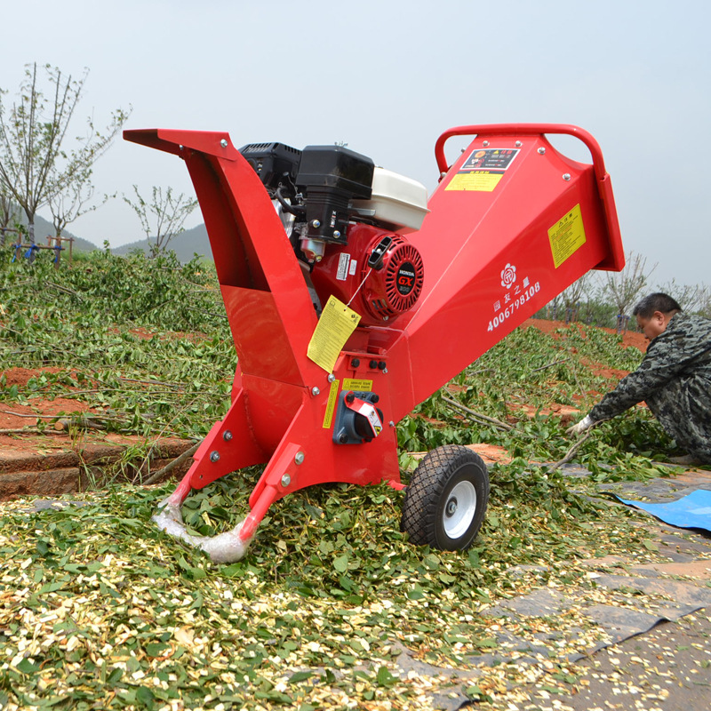 园友之星3zq-5q园林绿化树枝粉碎机卧式碎枝机枝条粉碎机切枝机