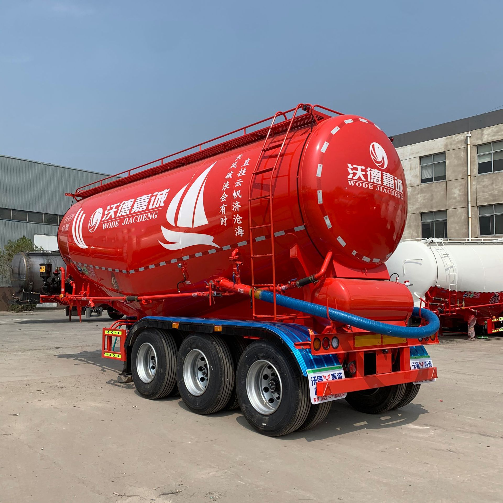 厂家多规格 散装水泥罐车山东 散装水泥下灰半挂车 可分期付款