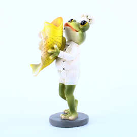 跨境摆件创意礼品田园风格青蛙牙签树脂工艺品客厅厨房餐桌品摆设