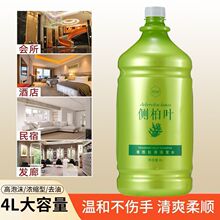 发廊理发店专用洗发水宾馆酒店家庭装大桶浓香洗发膏护发素侧柏叶