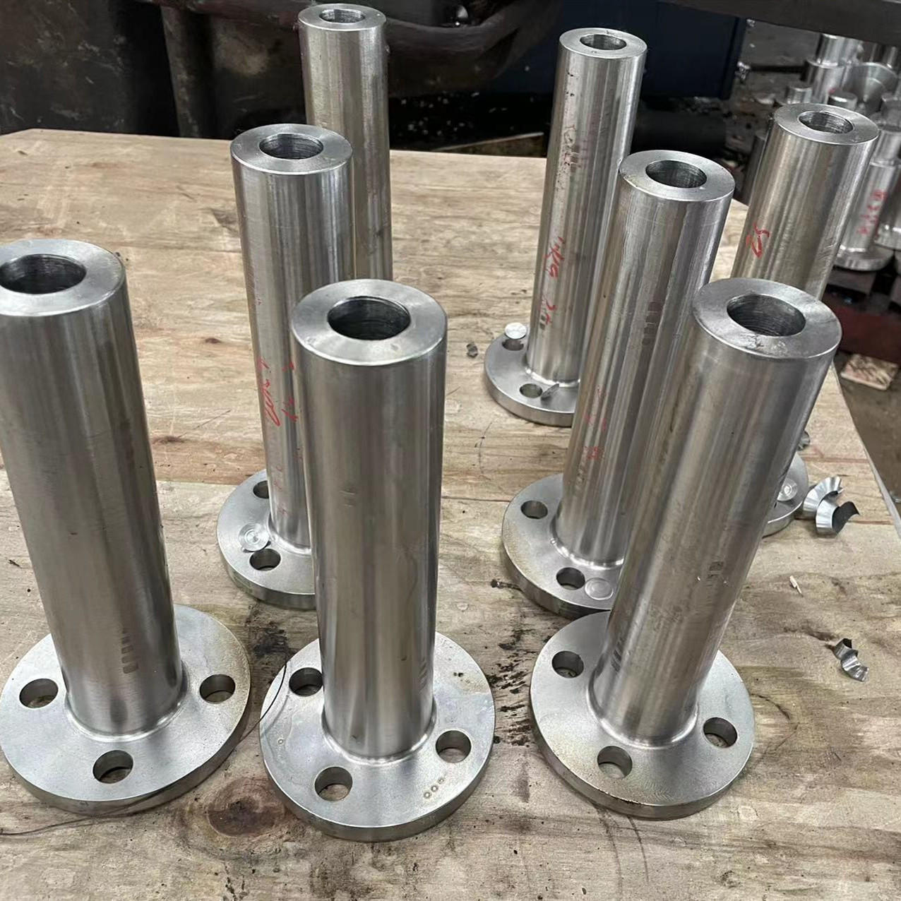 可发货 长高颈对焊法兰  20#高压长高颈锻管法兰 304长高颈法兰