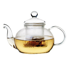 批发一屋窑花茶壶耐高温手工玻璃茶具泡绿茶煮普洱红茶壶加热烧开