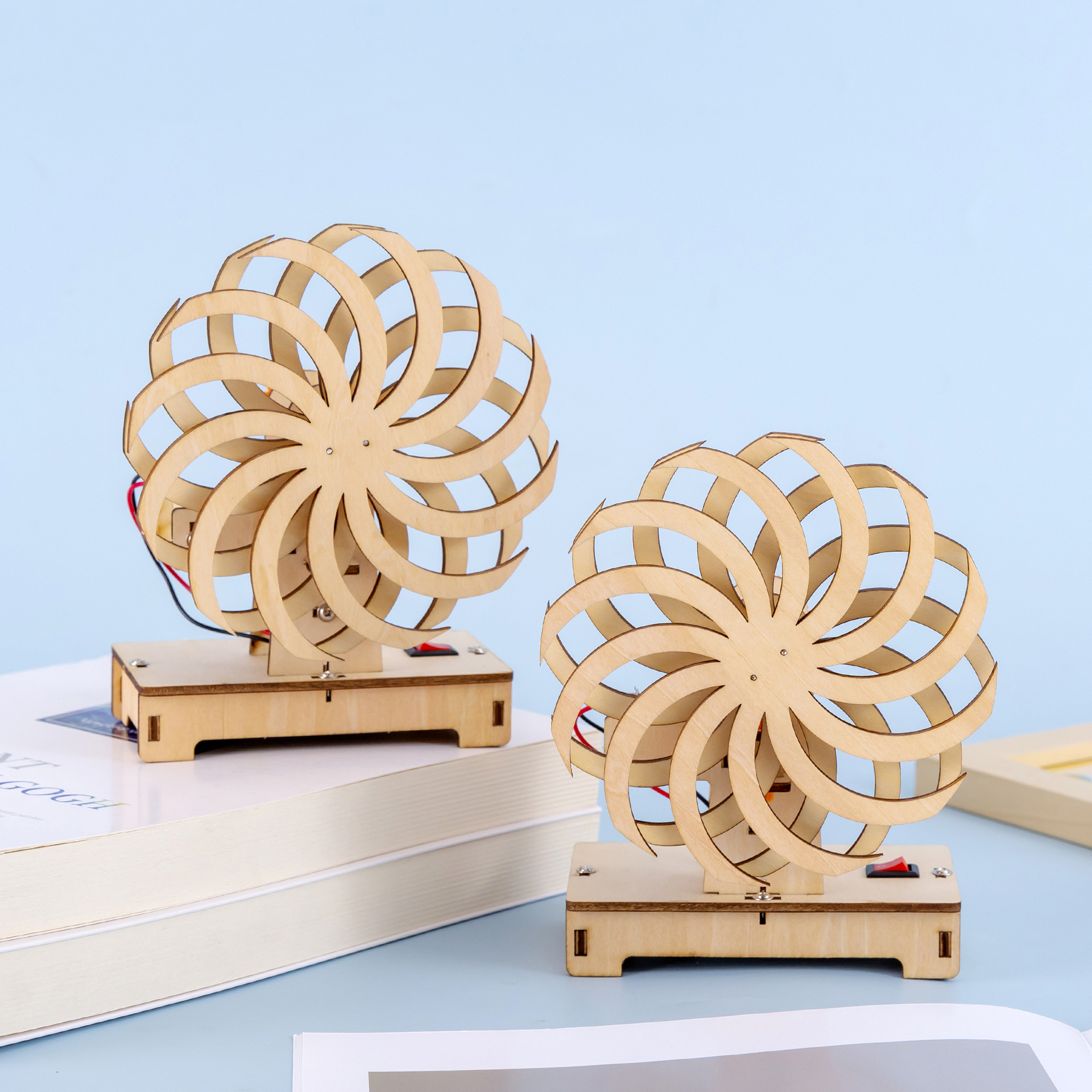 儿童科技小制作神奇之窗视觉错觉科技小发明学生diy手工材料包