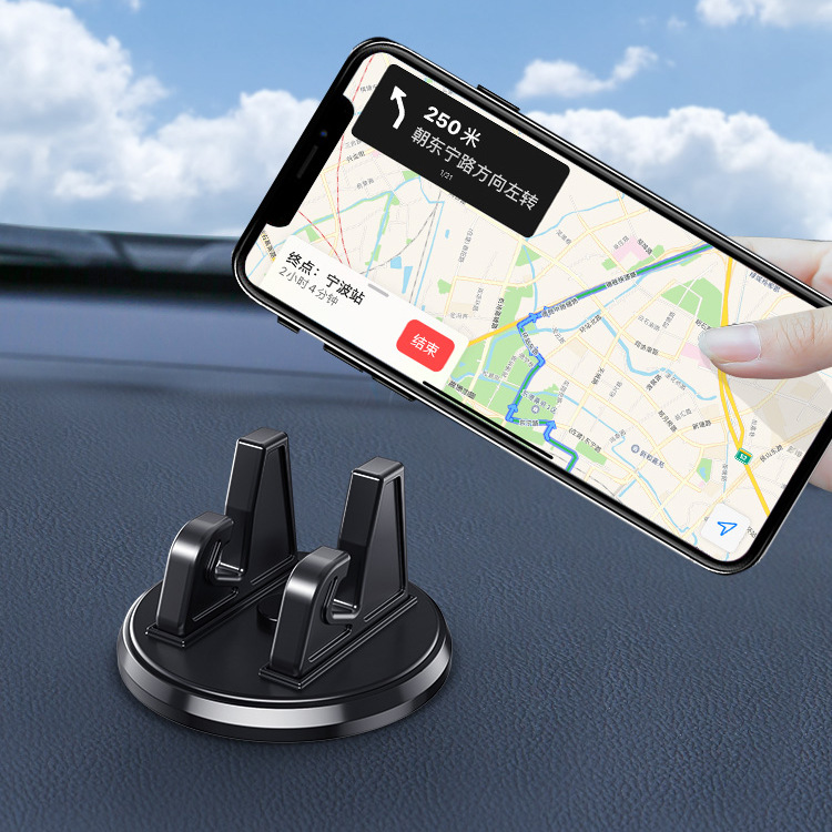 Car Mobile Phone Bracket Adhesive Car Instrument Center Console Support Frame Car Navigation Holder Rotatable Universal