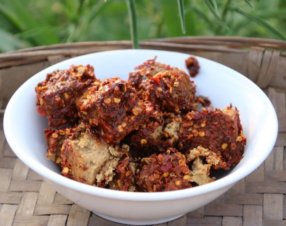 豆腐乳发完贵州霉豆腐农家自制黔东南土特产贵州名小吃下饭菜臭厂