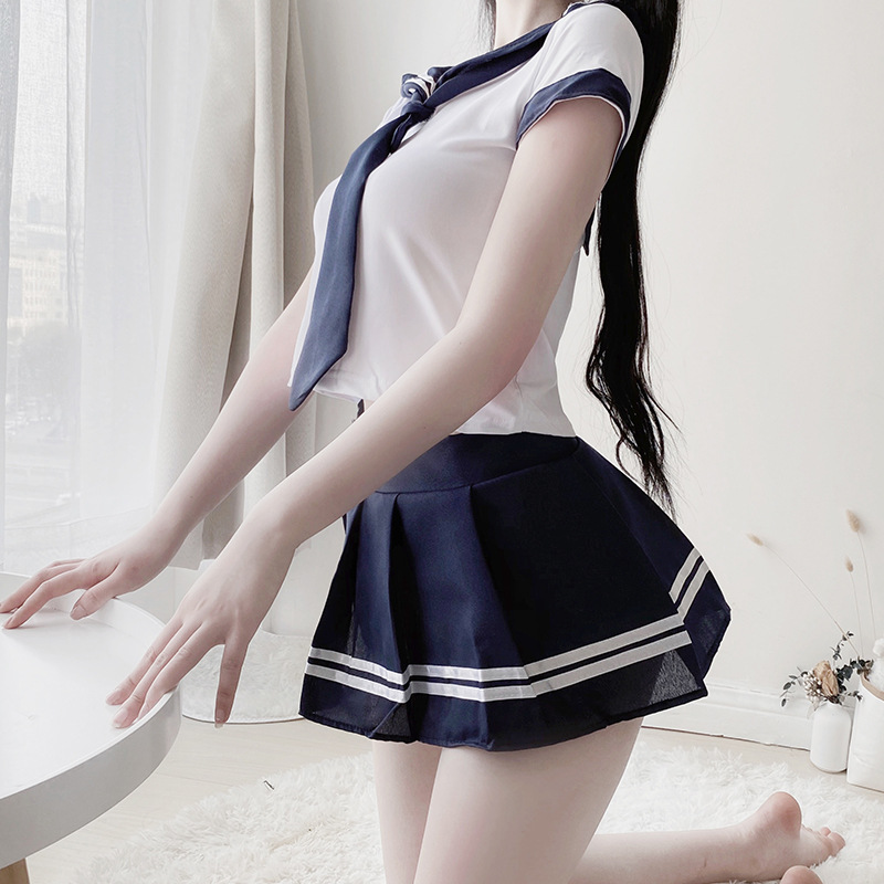 情趣内衣 性感水手学生服日式游戏制服诱惑套装舞台装情趣学生装