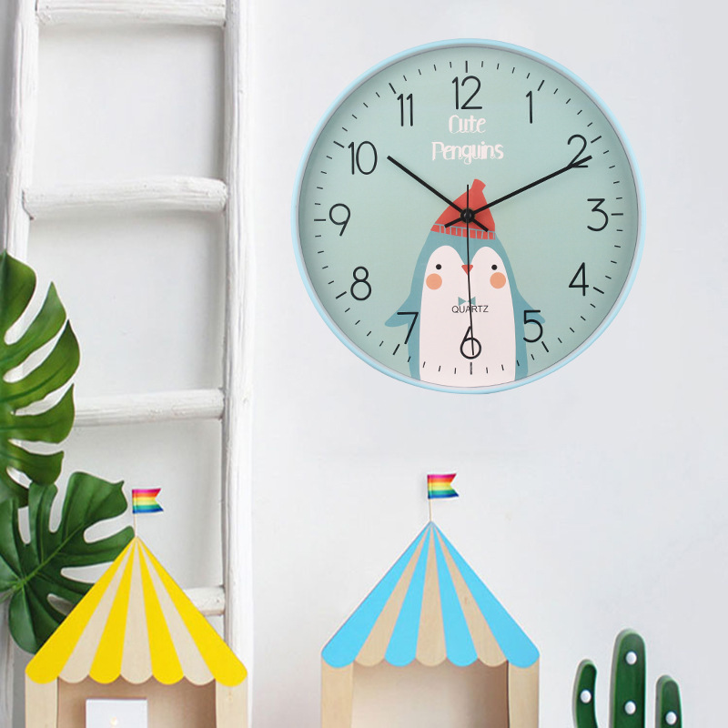 Processing Customized Wall Clock Glass Clock Dial Acrylic Clock Dial Cartoon Wall Clock Color Size Materials Can Logo