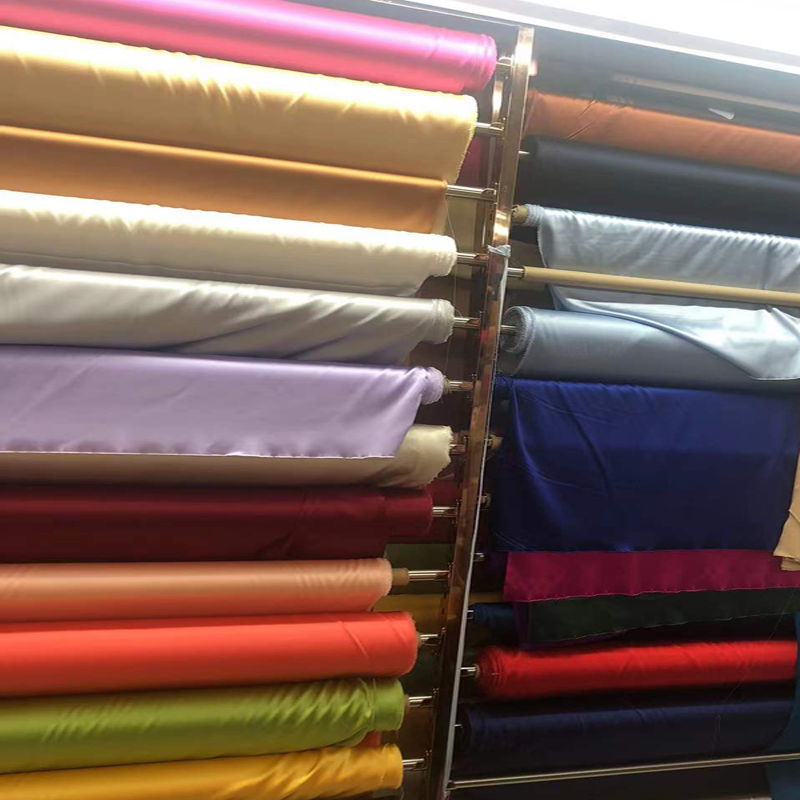 旗袍布料真丝丝绸面料桑蚕丝真丝弹力缎面料非零头整卷批发批发热