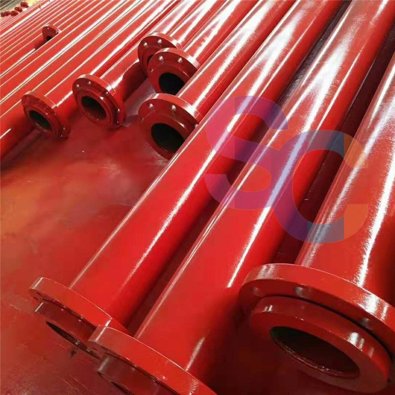 厂家供应 双层泵车泵管 质保8万方 砼泵淬火耐磨管 臂架砼泵管道