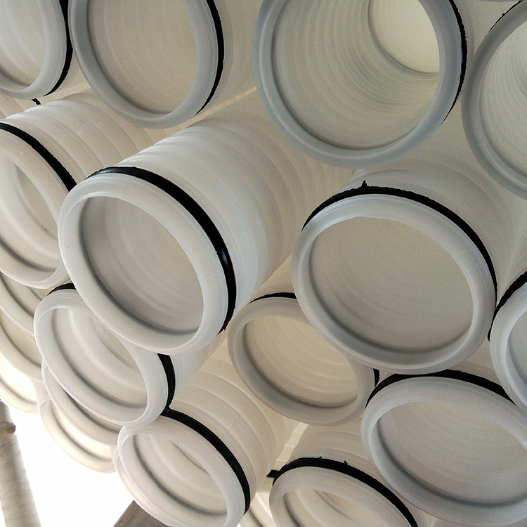 定制pe新风管道 通风通讯管 软管塑料波纹管 空调通风过滤厂家