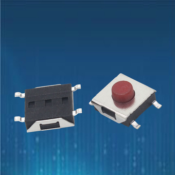 轻触开关626234红头四脚贴片按键开关微型轻触开关