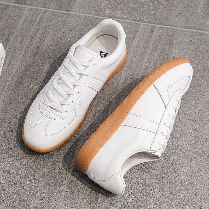 真皮牛皮鞋子男夏季镂空洞洞板鞋男男士休闲运动鞋青年小白鞋凉鞋