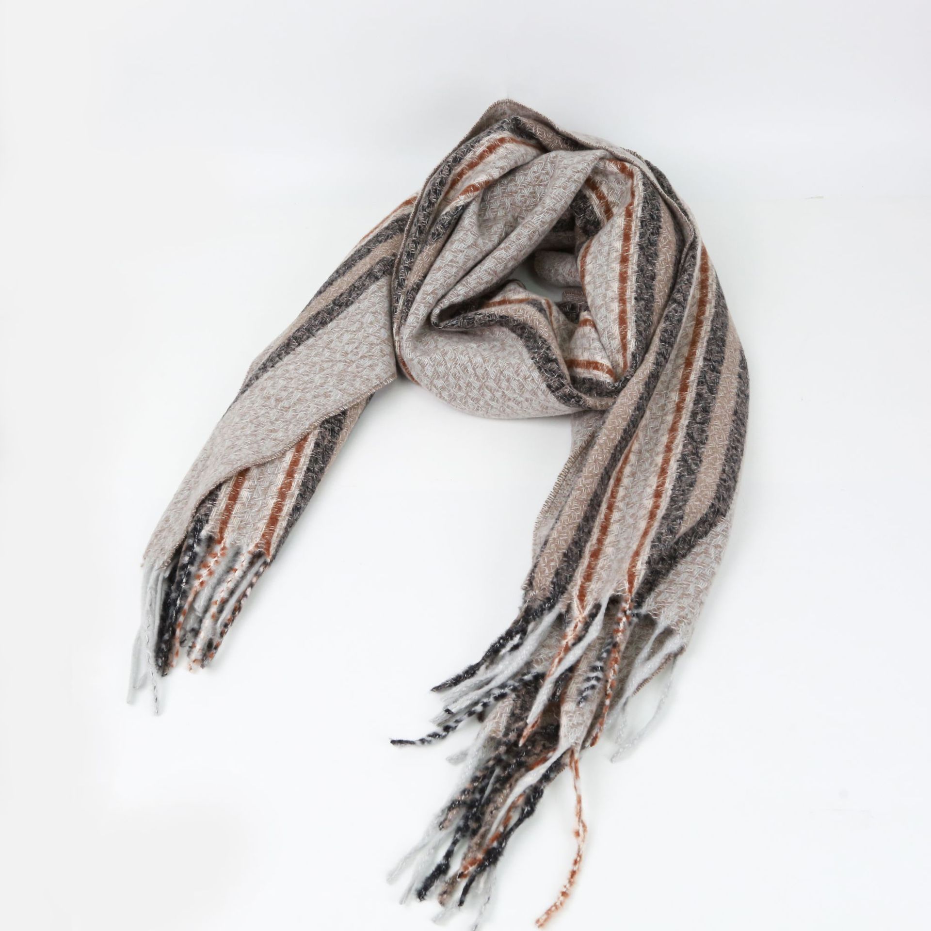 New Arrival of Autumn and Winter Scarf Men's and Women's Cashmere Scarf Women's Warm Shawl All-Match Scarf Cross-Border Approval