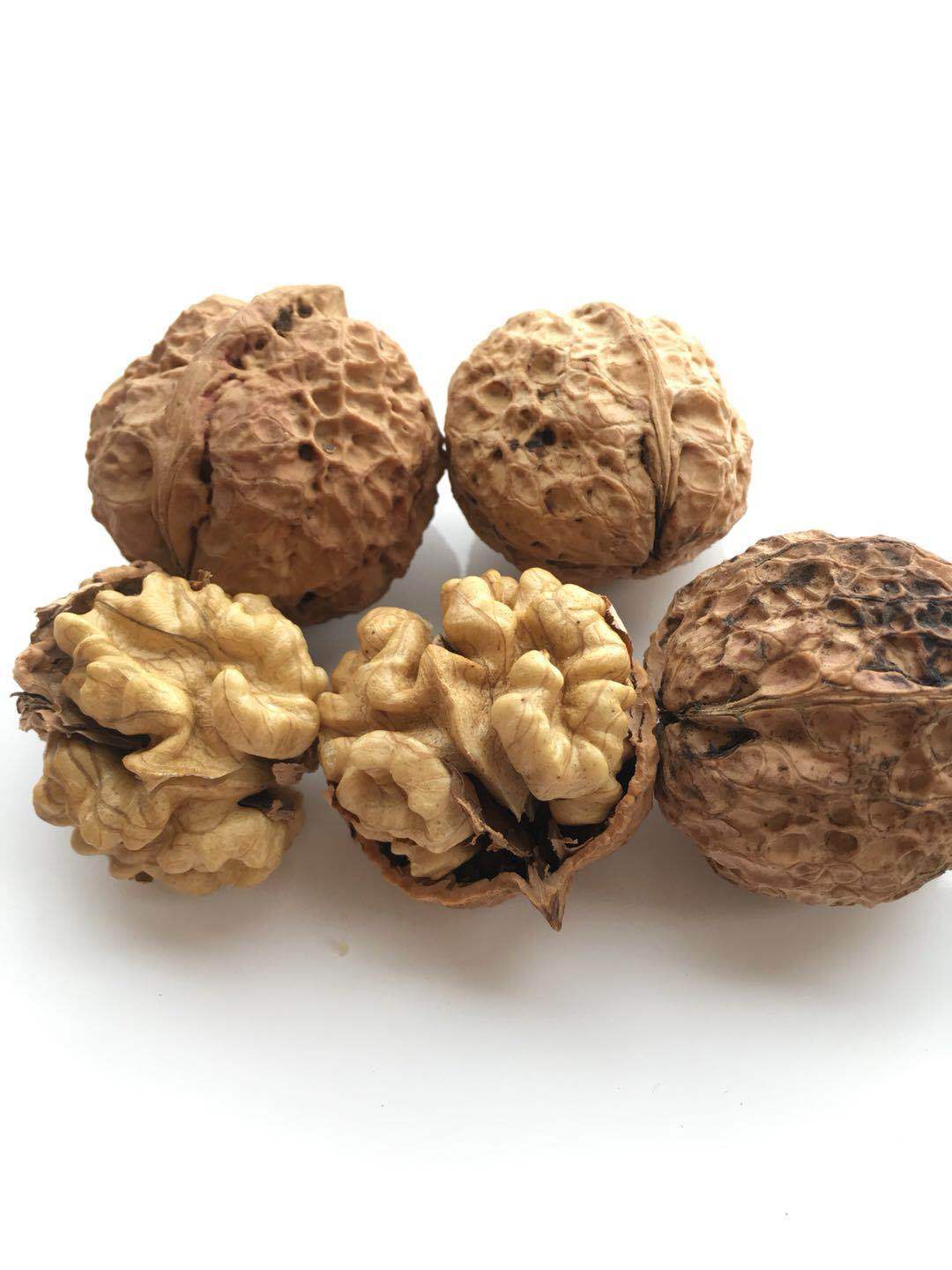 云南大理漾濞野生无漂白孕妇大泡纸皮核桃500克零食黑桃包邮