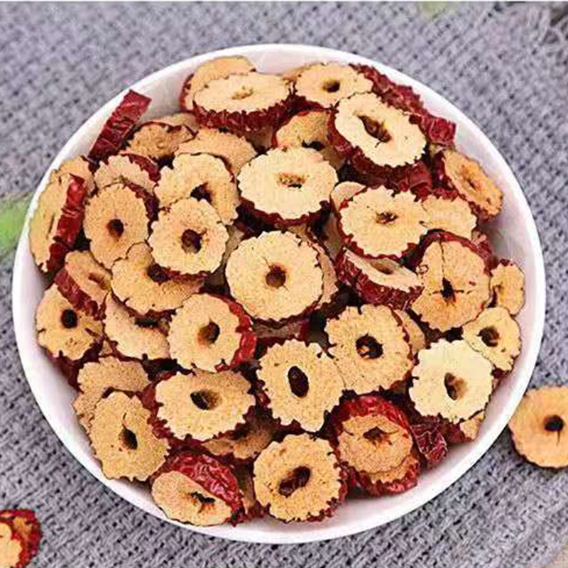 批发新货新疆若羌灰枣圈500g小包袋装散装熬粥打粉若羌红枣圈