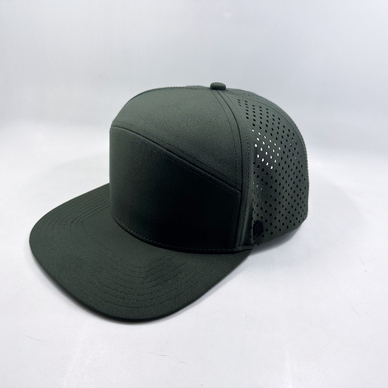 laser punch hat waterproof flat cap baseball cap custom logo sun hat 7-page top rebound sun hat
