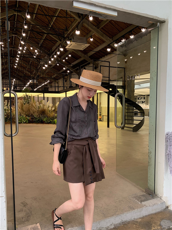 网红平顶草帽女夏时尚沙滩帽遮阳防晒复古法式平沿帽子小清新礼帽