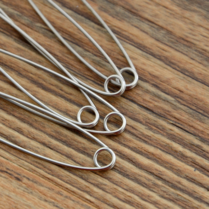 工厂直销 多规格固定衣服吊牌胸针锁针保险金属扣针镀镍安全别针