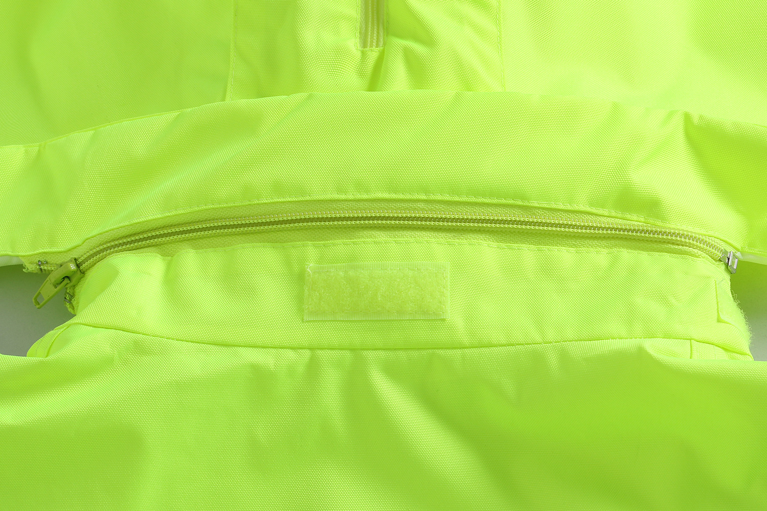 反光雨衣雨裤套装分体式荧光黄绿成人双层交通警示服安全交通环卫