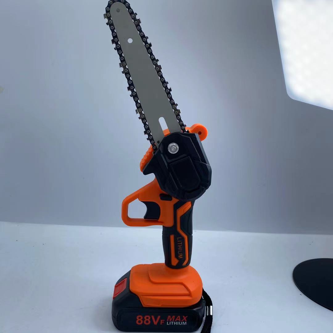 6寸迷你锯电锯家用小型手持锯充电式锂电手电锯户外伐木锯木神器