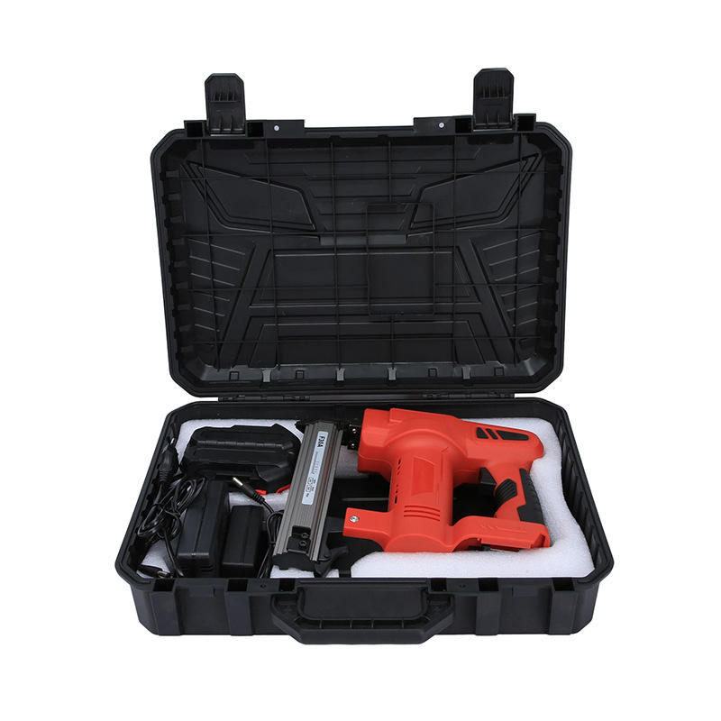 厂家批发无线充电锂电射钉枪钢钉枪大功率不卡钉木工两用直排钉枪