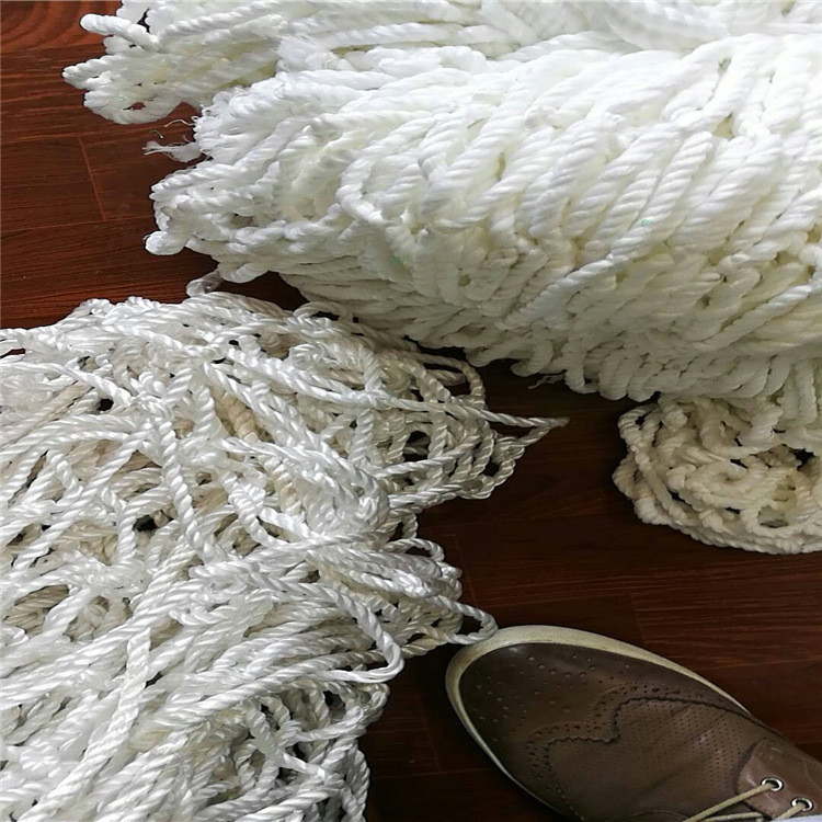 白色平网安全网 工地防坠小眼白网胜帅功能齐全规格尺寸可定做