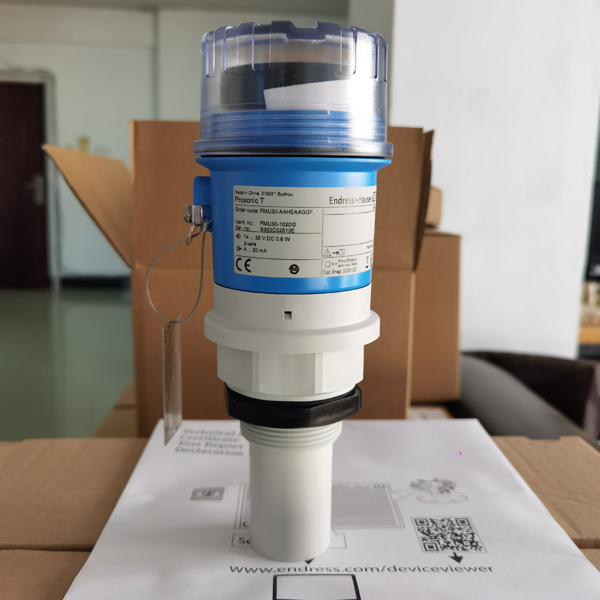 fmu3010a10超声波液位计eh现货供应fmu30