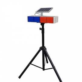 0成交11笔3年复购率:12%谷思交通太阳能一体式爆闪灯工地警示灯红蓝爆