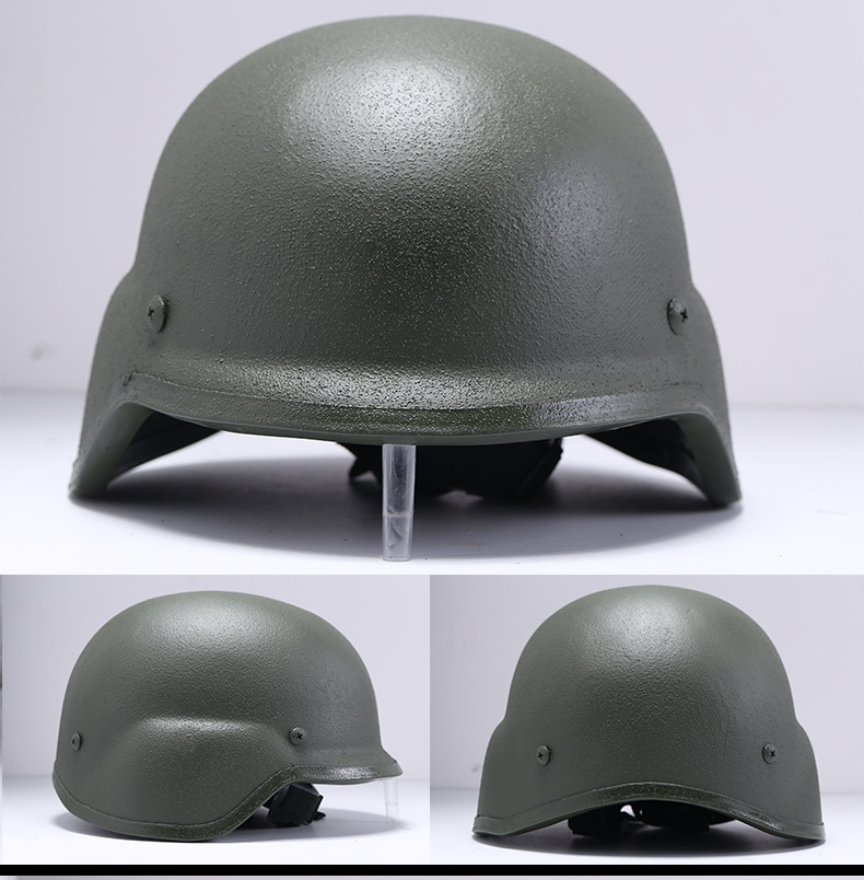 m88钢盔ga二级防d盔训练防护防爆盔军迷cs特训野战轻量化合金钢盔