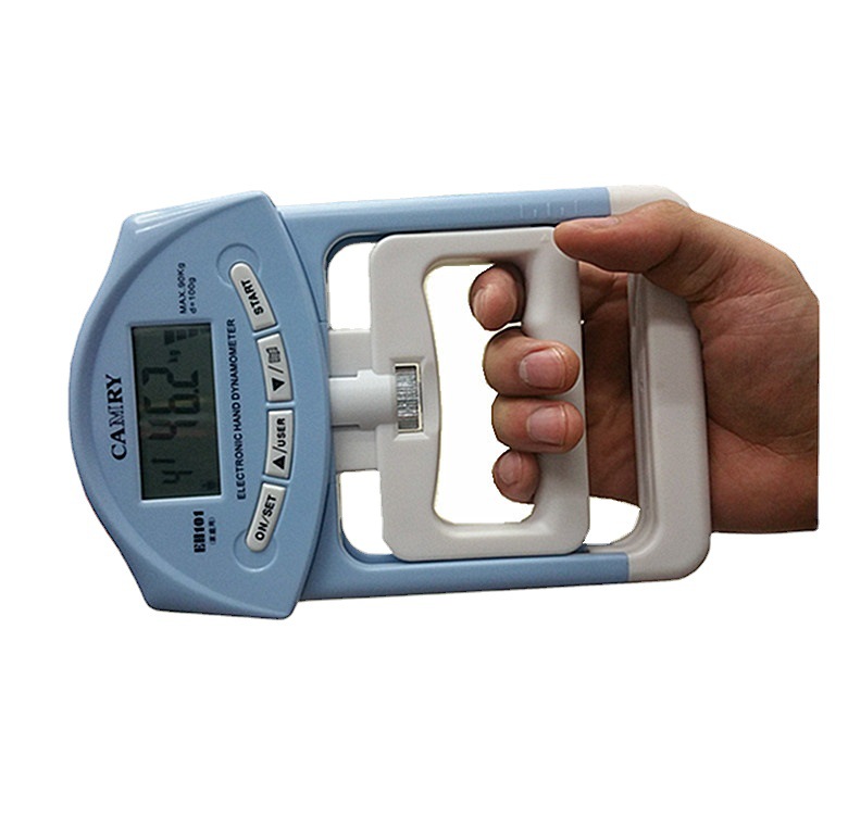 电子握力测试仪康复训练可调节lcd显示屏锻炼手掌电子握力器