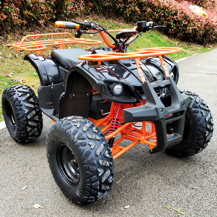 48v64v电动沙滩车全地形四轮越野车雪地摩托车atv四轮摩托车