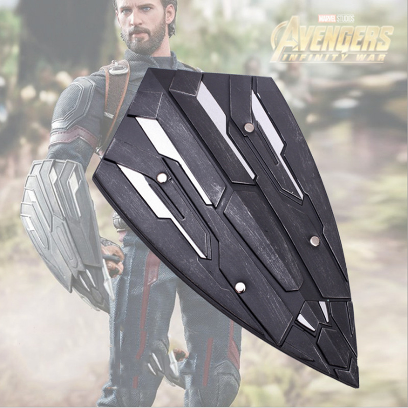 复仇者联盟3美国队长新美队盾牌无限战争瓜子爪盾1比1泡棉pu