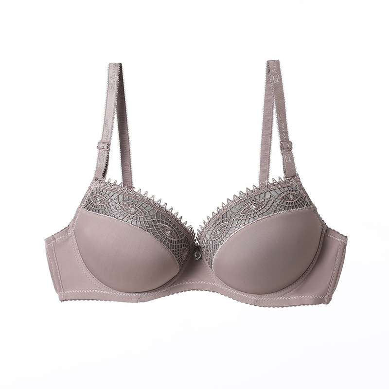 工厂现货批发外贸大码调整型文胸跨境爆款聚拢上托收副乳厚杯内衣
