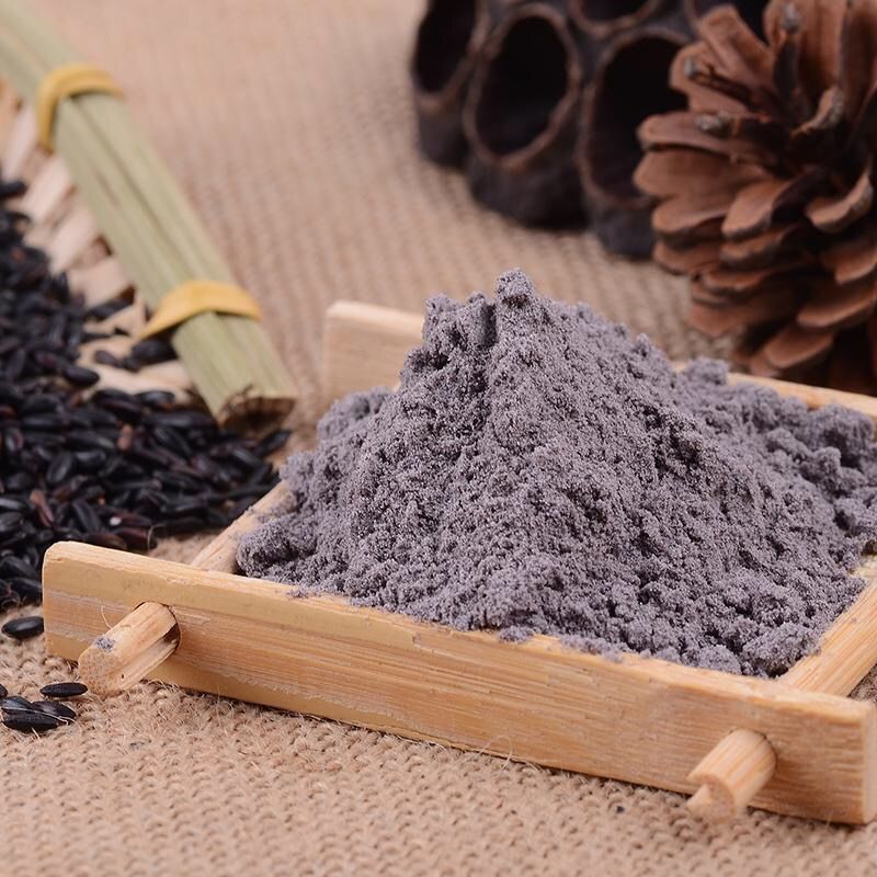 熟黑米粉纯熟黑米面粉现磨食品即冲即饮可搭配黑芝麻粉包邮2500g